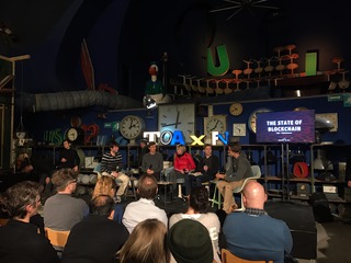 <h2>TOA x FN</h2>
panel discussion & Q&A session with Greg McMullen (Executive Director, IPDB Foundation), Peter Czaban (Executive Director, Web3 Foundation), Stefan George (CTO, Gnosis), Zoe Adamovicz ( CEO, Neufund); moderated by Aron Fischer (mathematician, Colony)